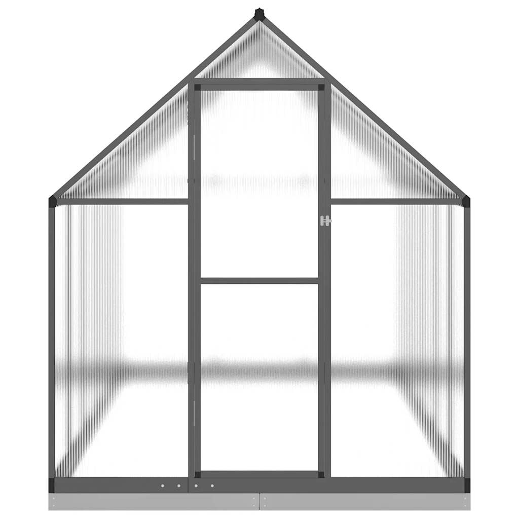 Telaio Serra con Base Antracite 334x169x202 cm in Alluminio
