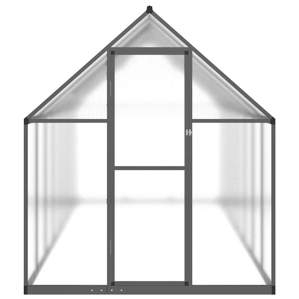 Telaio Serra con Base Antracite 445x169x195 cm in Alluminio