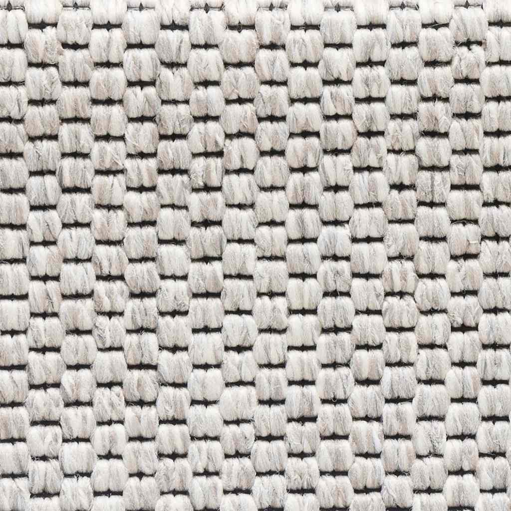 Tappeti Adesivi Scale Aspetto Sisal 15 pz 56x17x3 cm Platino