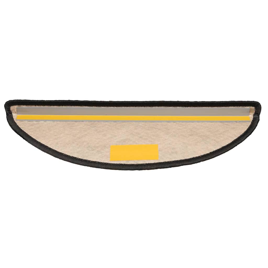 Tappeti Autoadesivi Scale Aspetto Sisal 15 pz 56x17x3 cm