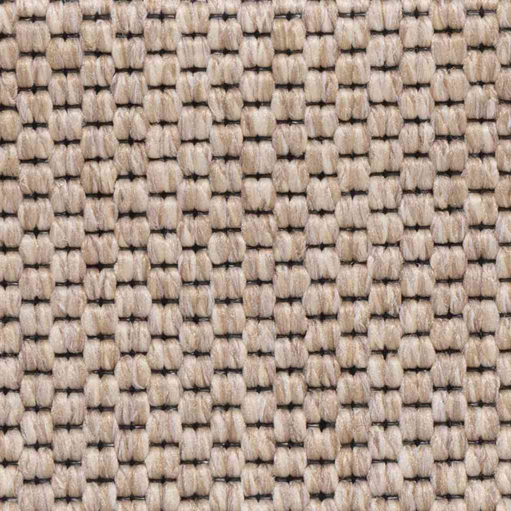 Tappeti Adesivi Scale Aspetto Sisal 15pz 56x17x3cm Beige Chiaro