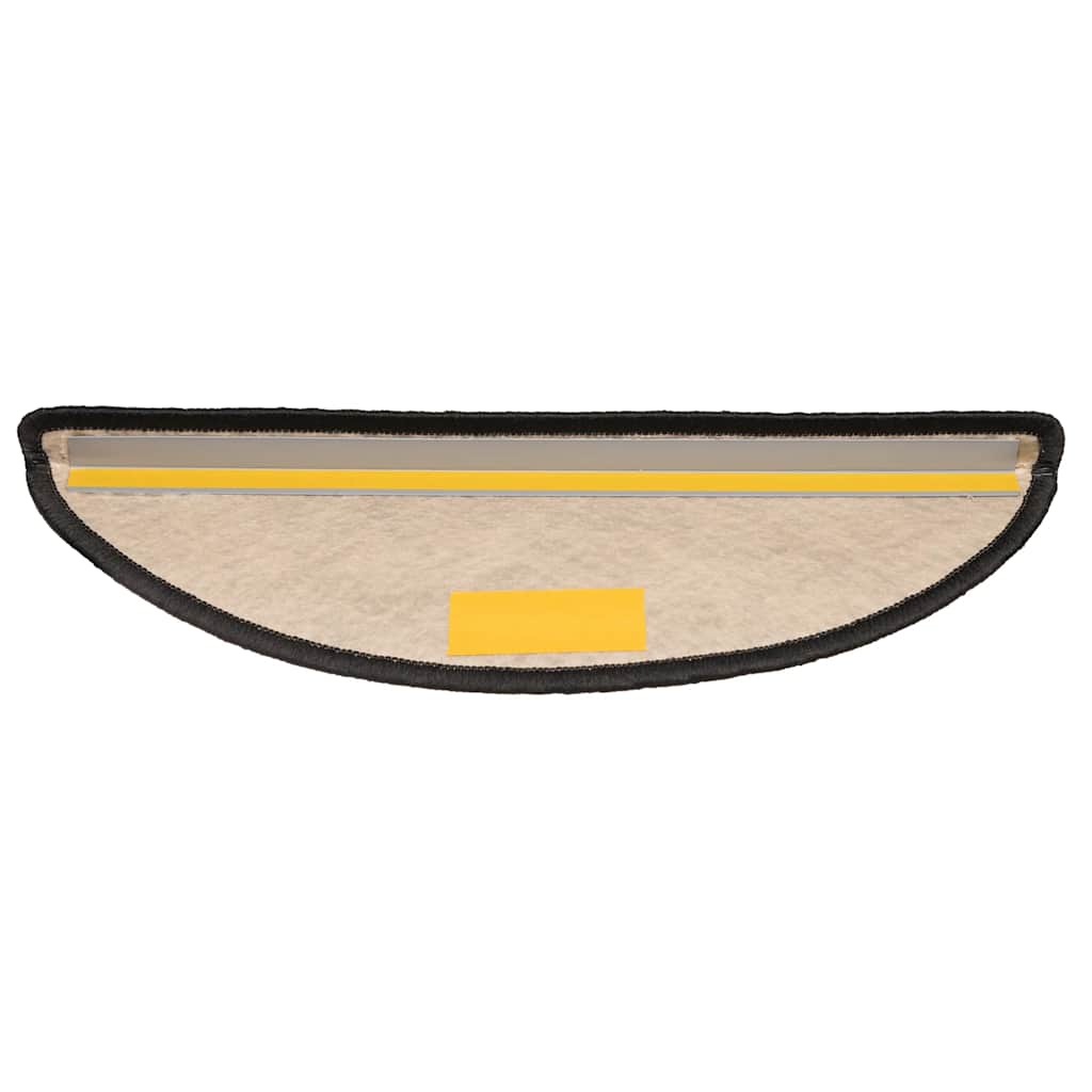 Tappeti Autoadesivi Scale Aspetto Sisal 15pz 65x21x4 Antracite