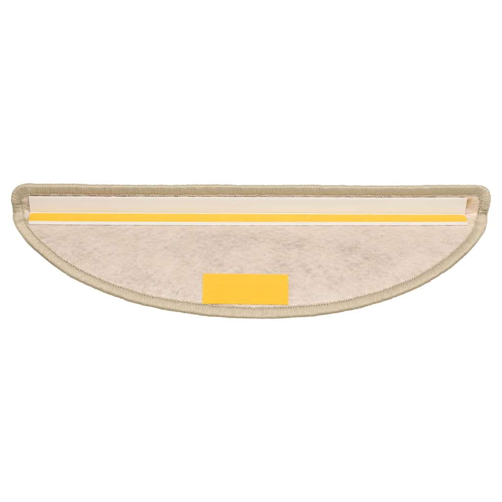 Tappeti Adesivi Scale Aspetto Sisal 15pz 65x21x4cm Verde Chiaro