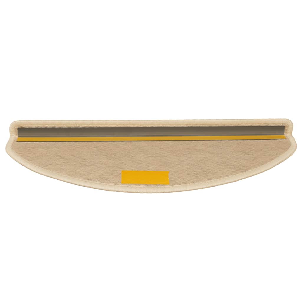 Tappeti Autoadesivi Scale Aspetto Sisal 15 pz 65x21x4cm Berbero