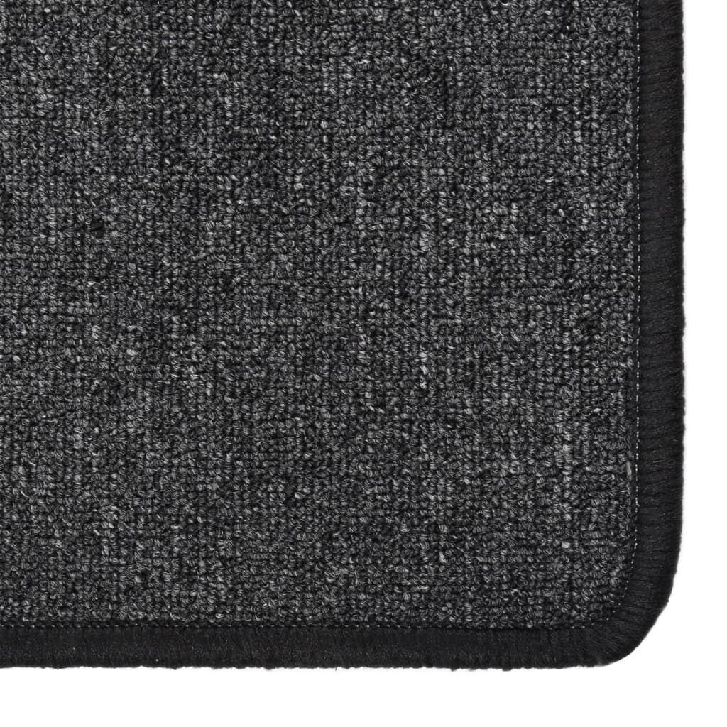 Tappeto Corsia Antracite 80x200 cm