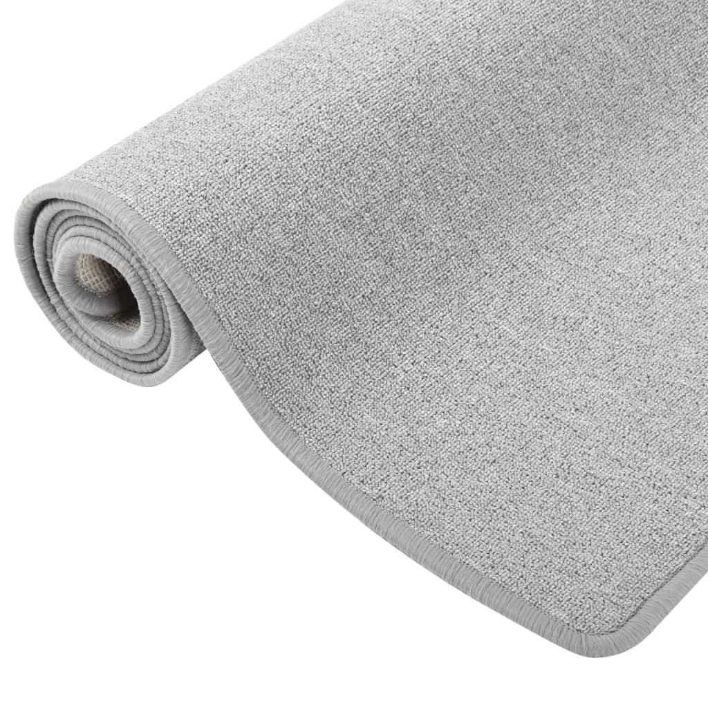 Tappeto Corsia Grigio Chiaro 80x300 cm