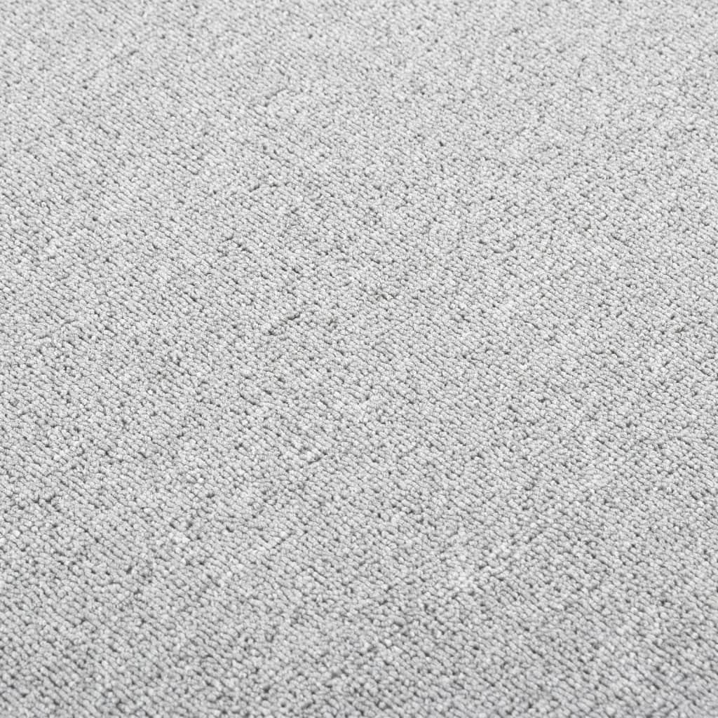 Tappeto Corsia Grigio Chiaro 80x300 cm