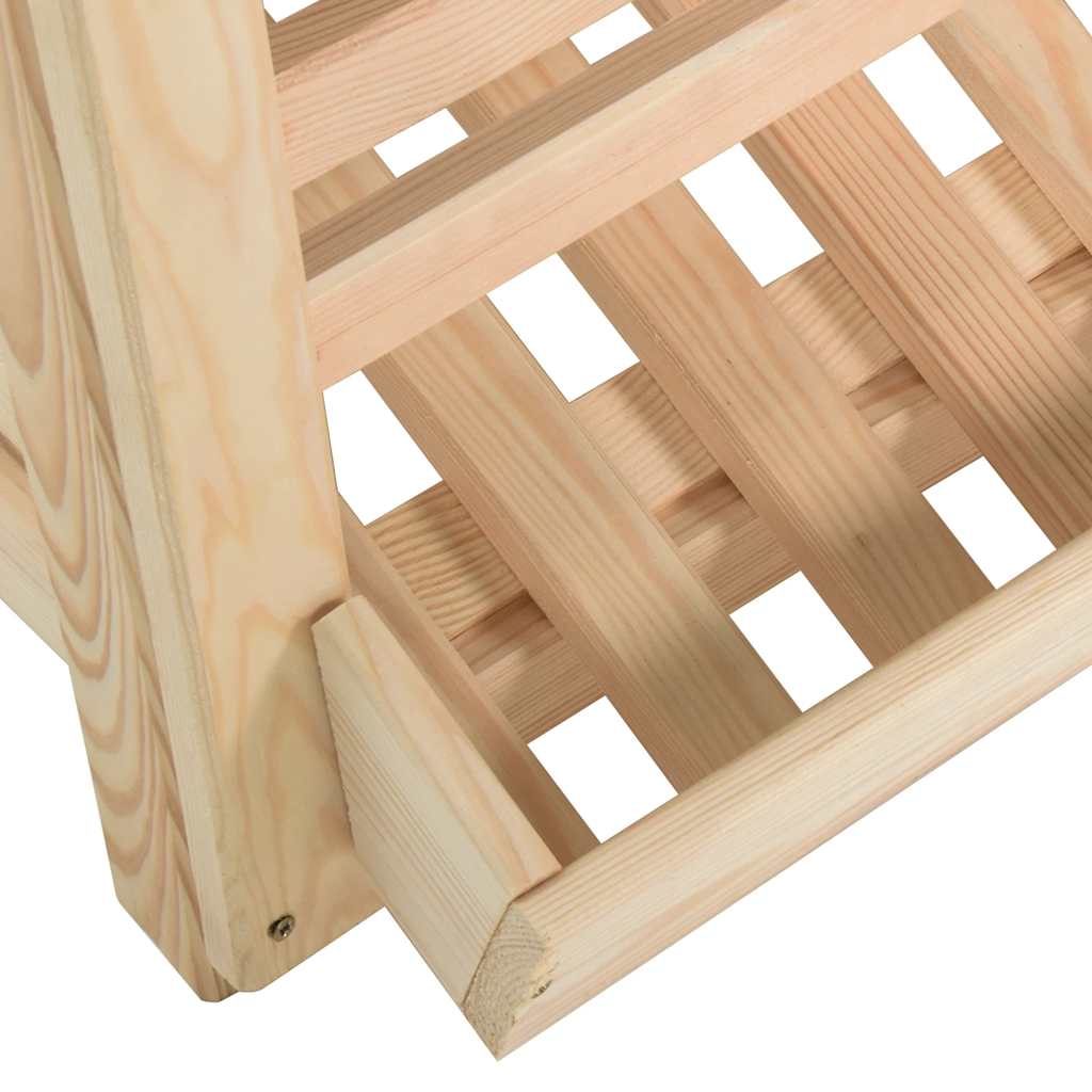 Cassetta Porta Patate 60x40x50 cm in Legno Massello di Pino
