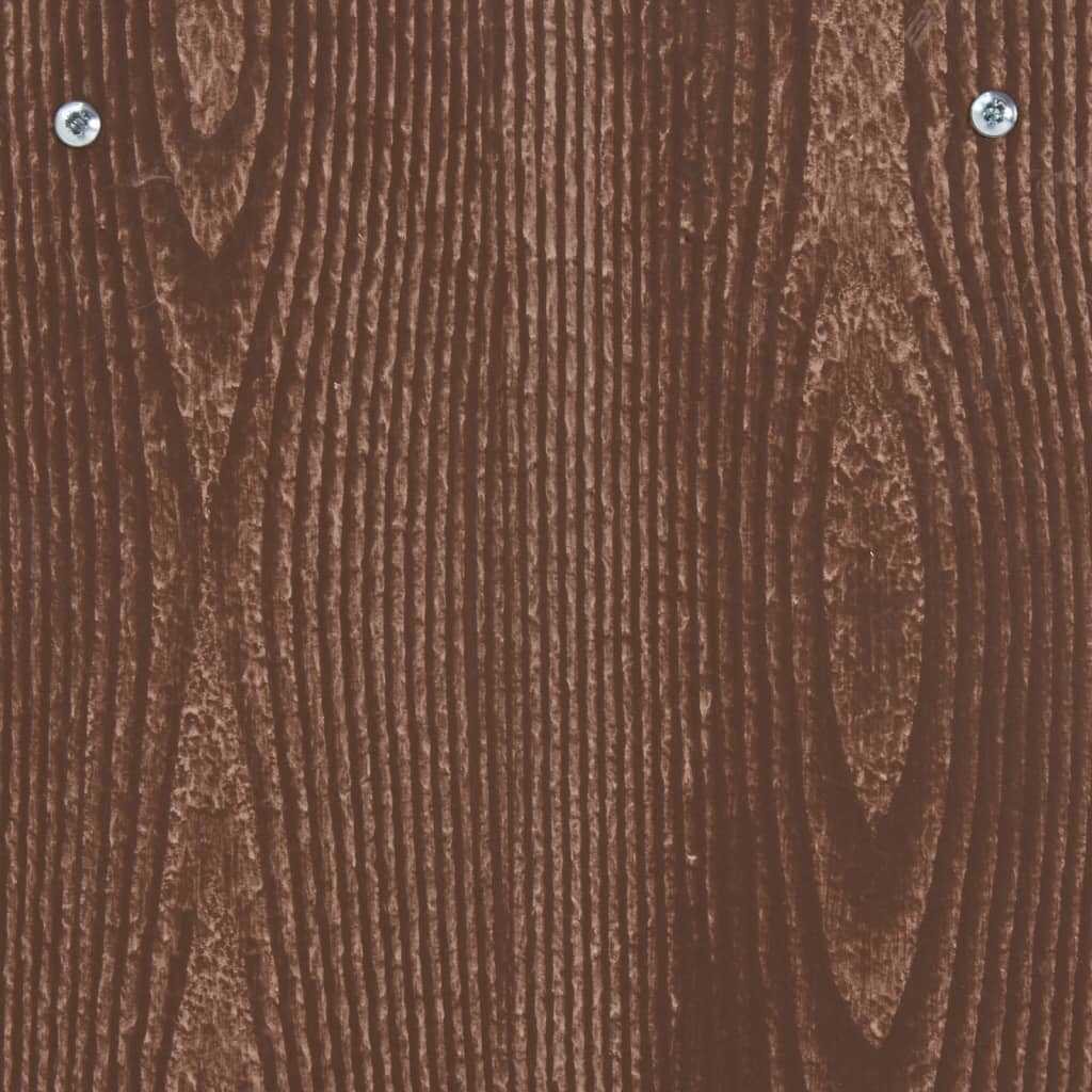 Scarpiera Marrone 45x24x81 cm in Legno Multistrato