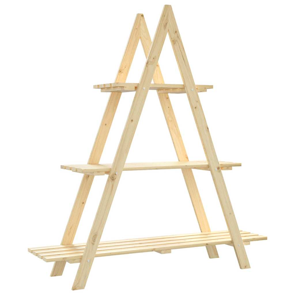 Portafiori 101x23x110 cm in Legno Massello di Pino