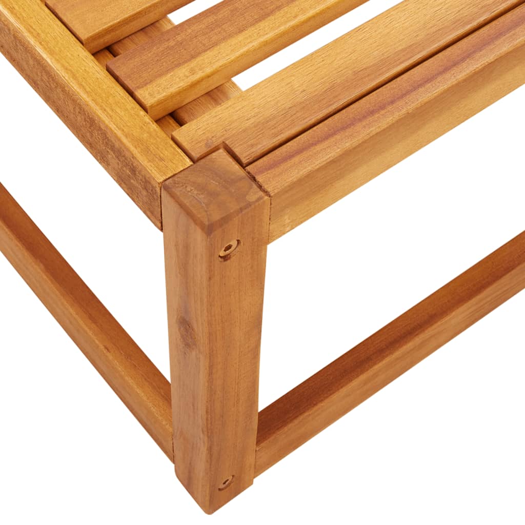 Set di divani da giardino 4 pz con cuscini in legno di acacia