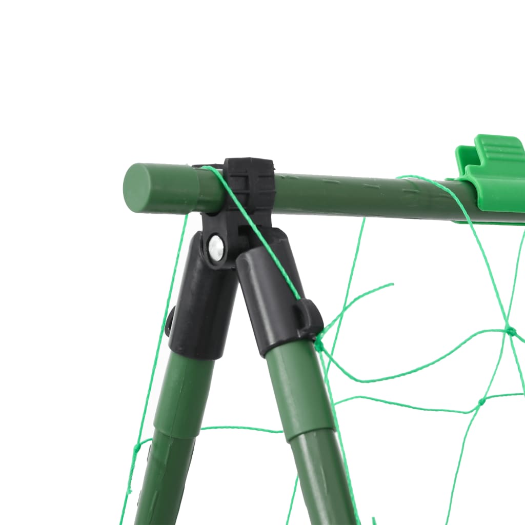 Tralicci Giardino per Piante Rampicanti 4pz Telaio ad A Acciaio