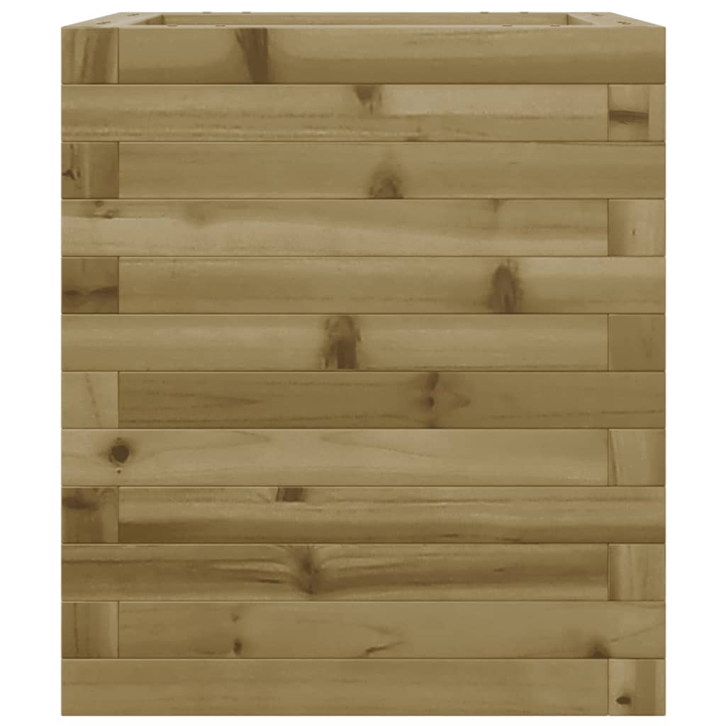 Fioriera da Giardino 40x40x46 cm in Legno di Pino Impregnato