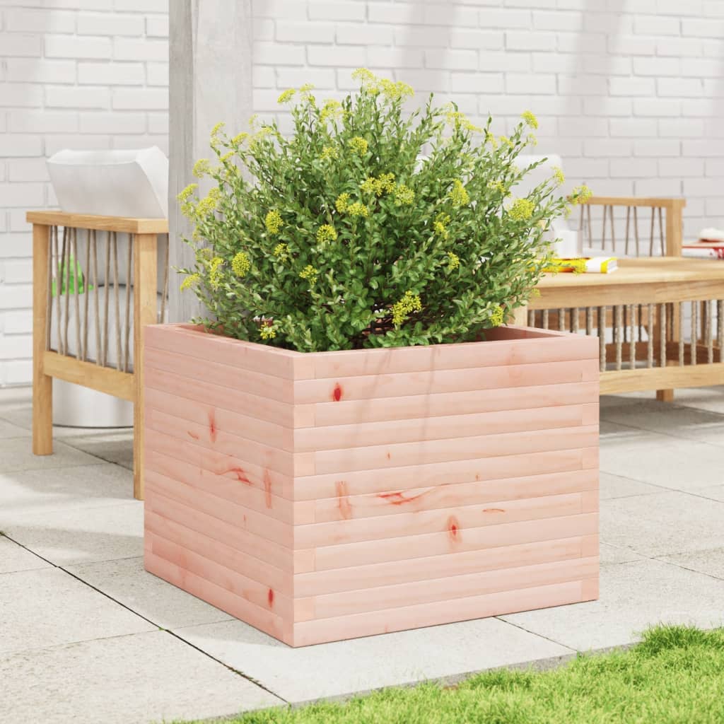 Fioriera da Giardino 60x60x46 cm in Legno Massello Di Douglas