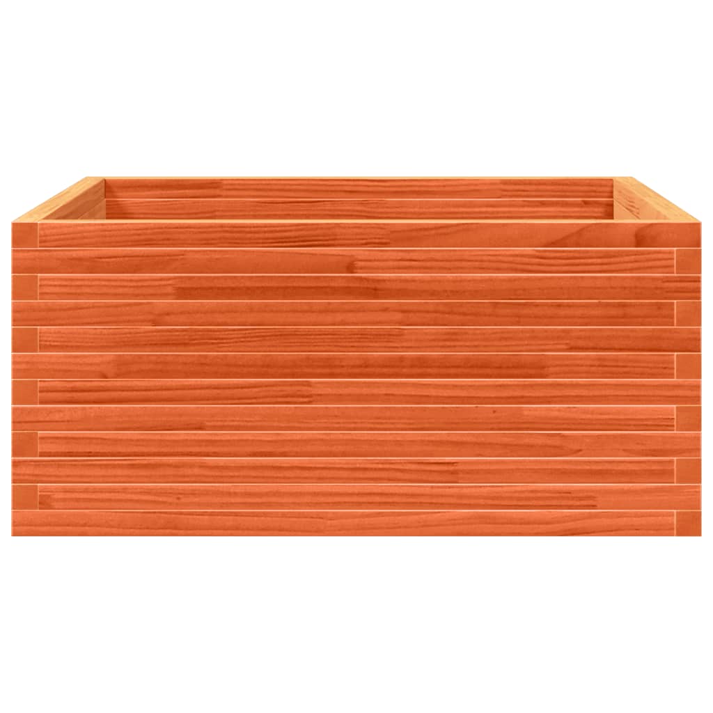 Fioriera Giardino 100x100x46 cm Legno Massello Pino