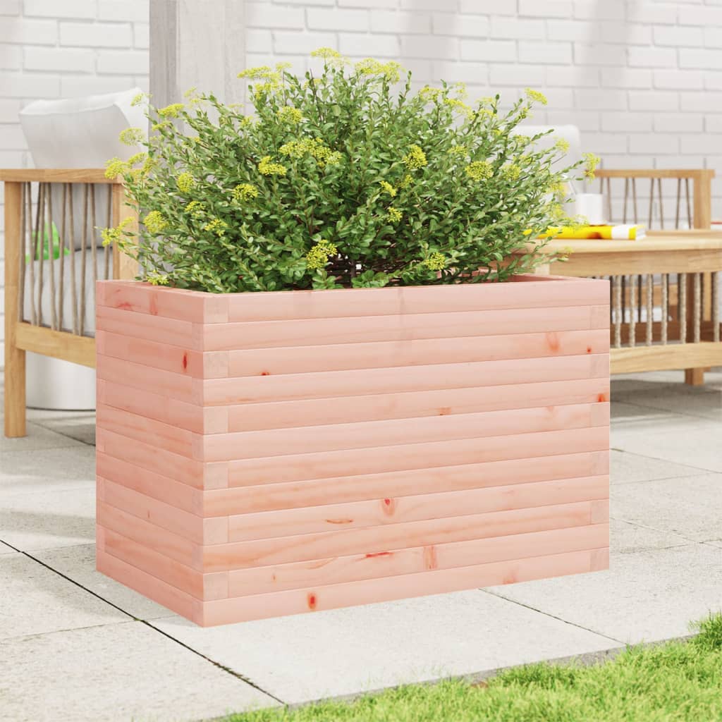 Fioriera da Giardino 70x40x46 cm in Legno Massello di Douglas