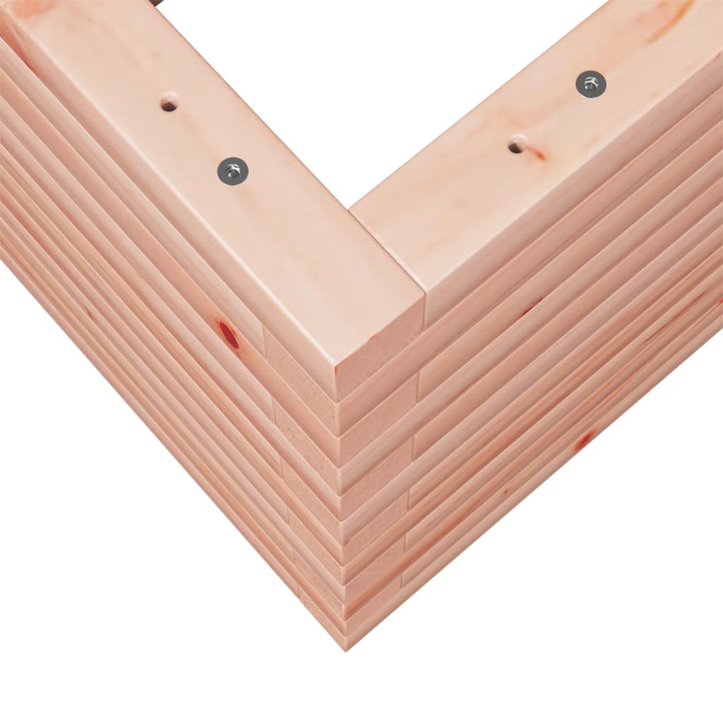 Fioriera da Giardino 70x40x46 cm in Legno Massello di Douglas