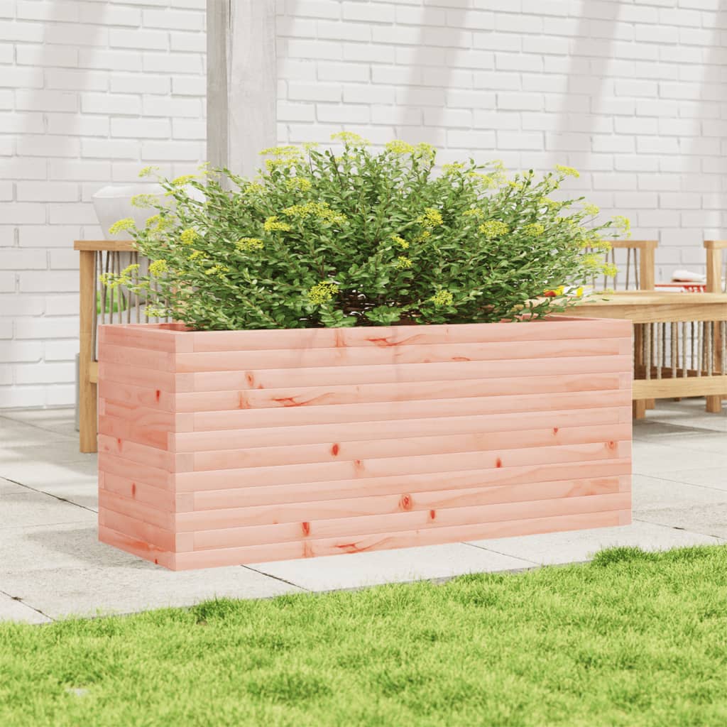 Fioriera da Giardino 110x40x46 cm Legno Massello di Douglas