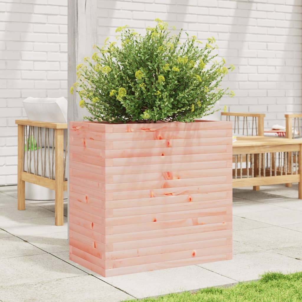 Fioriera da Giardino 70x40x68,5 cm in Legno Massello di Douglas