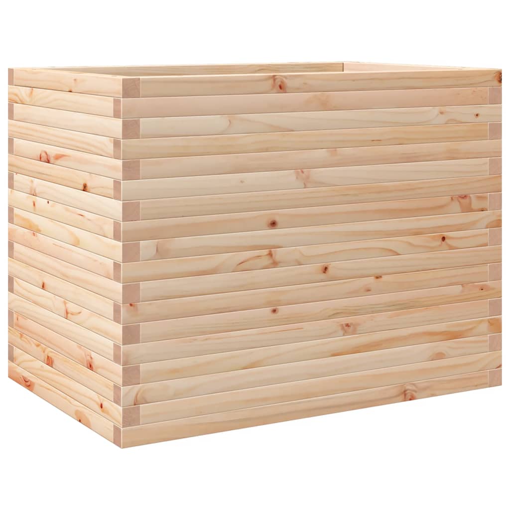 Fioriera da Giardino 90x60x68,5 cm in Legno Massello di Pino
