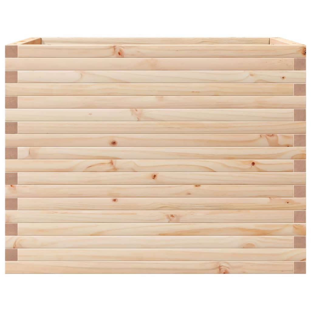 Fioriera da Giardino 90x60x68,5 cm in Legno Massello di Pino