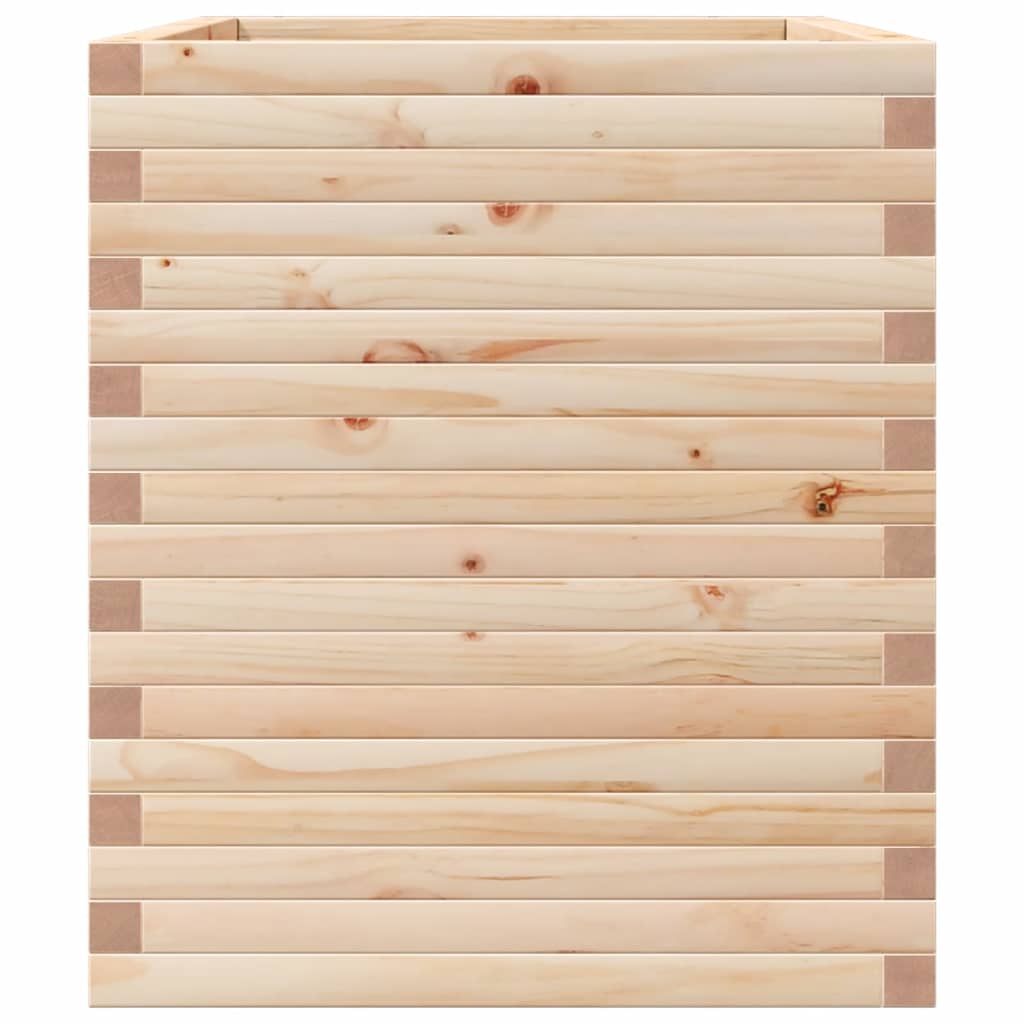 Fioriera da Giardino 90x60x68,5 cm in Legno Massello di Pino