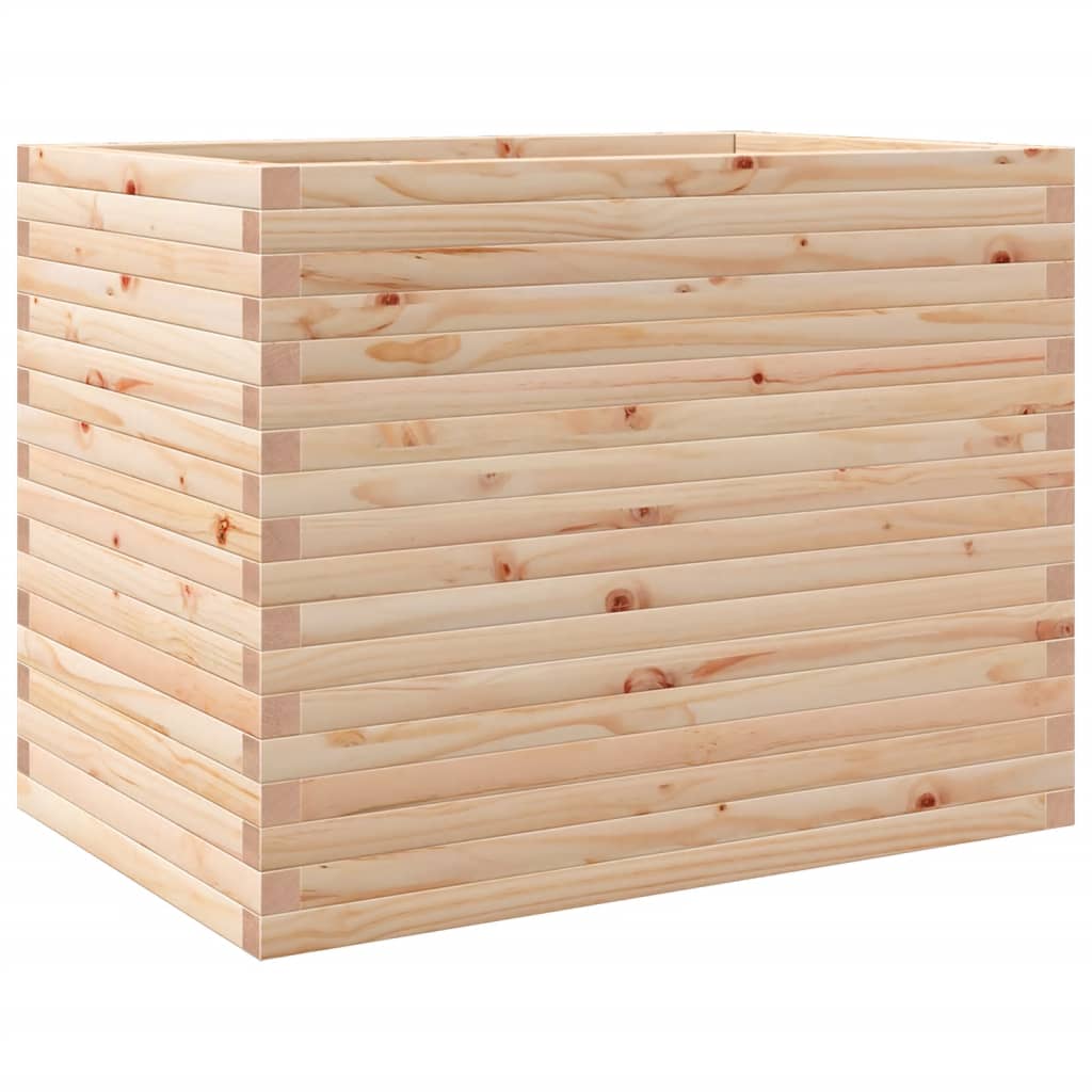 Fioriera da Giardino 90x60x68,5 cm in Legno Massello di Pino