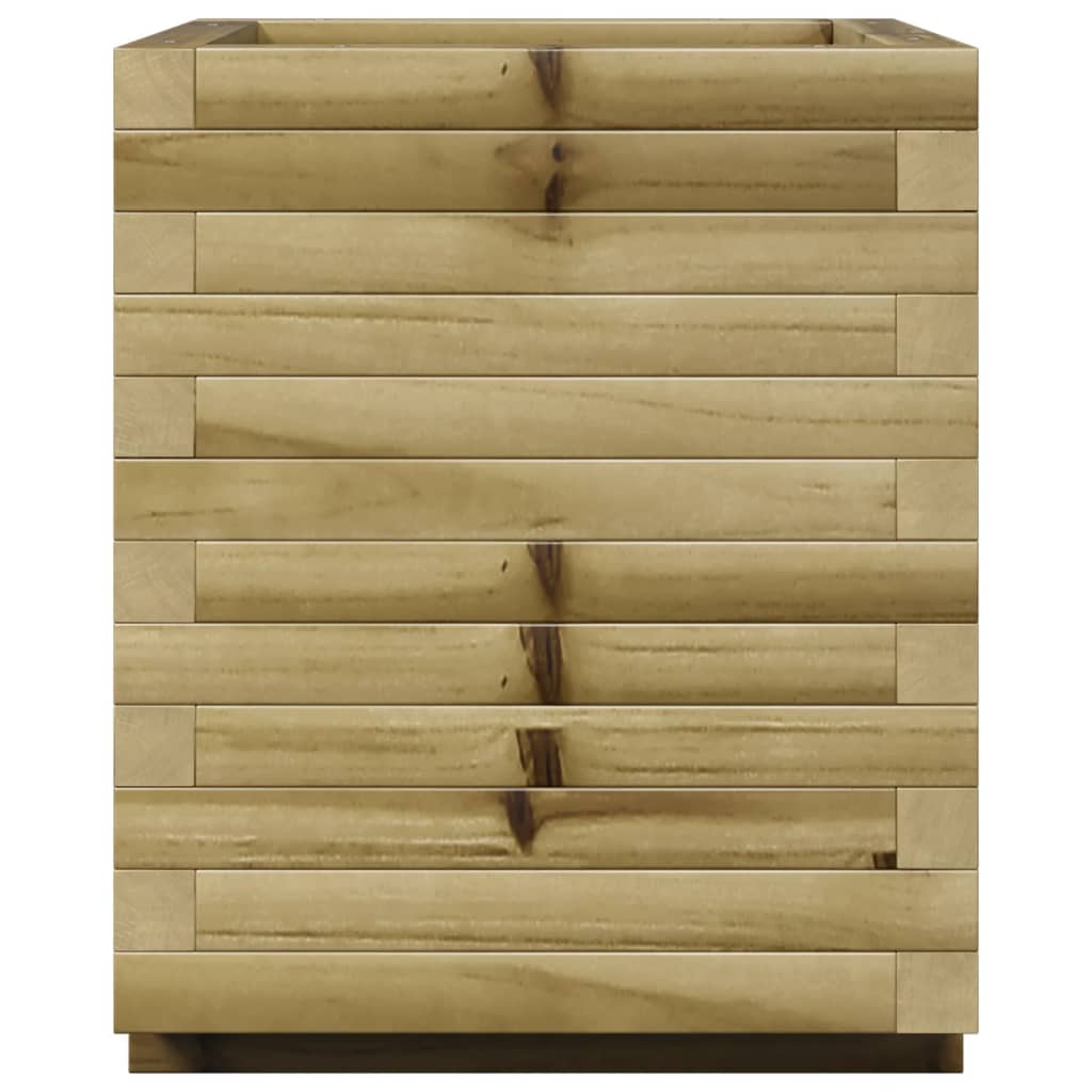 Fioriera da Giardino 40x40x49,5 cm in Legno di Pino Impregnato