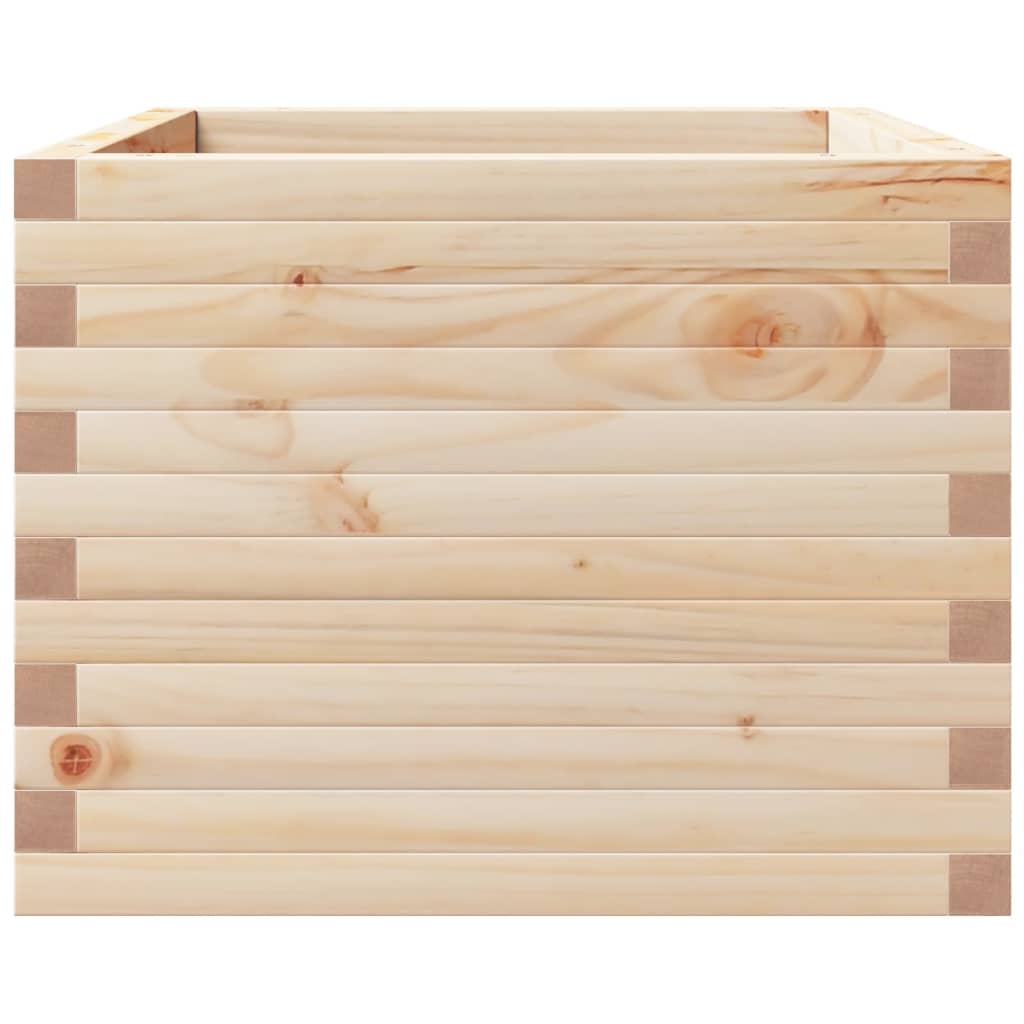 Fioriera da Giardino 60x60x49,5 cm in Legno Massello di Pino