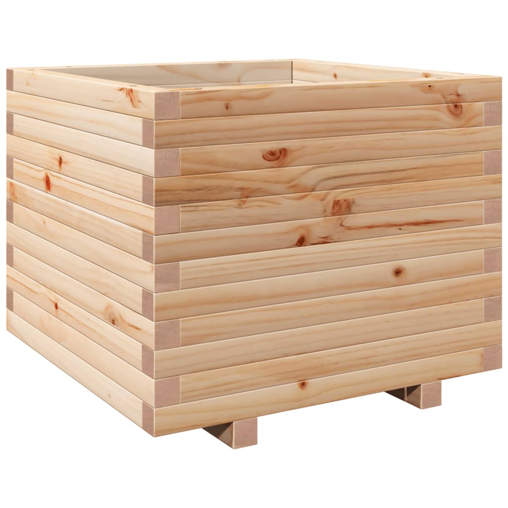Fioriera da Giardino 60x60x49,5 cm in Legno Massello di Pino