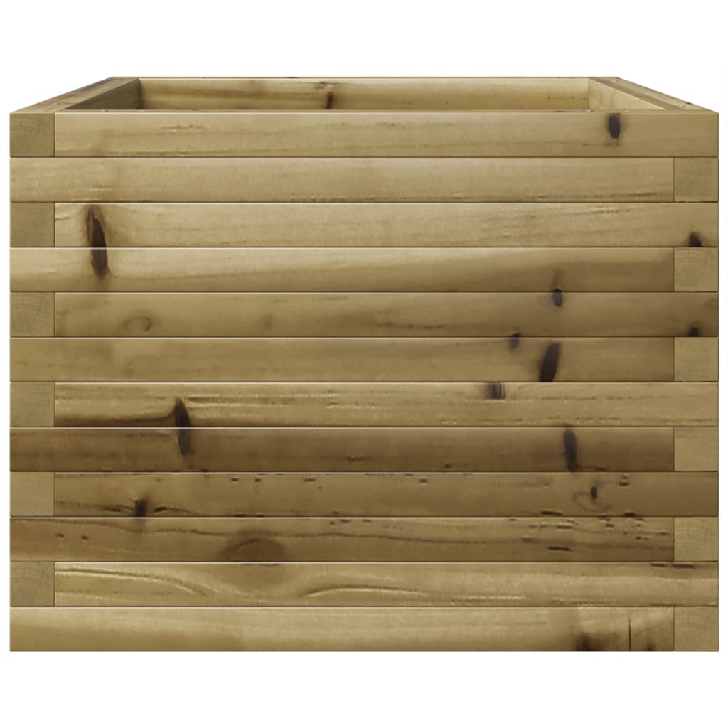 Fioriera da Giardino 60x60x49,5 cm in Legno di Pino Impregnato