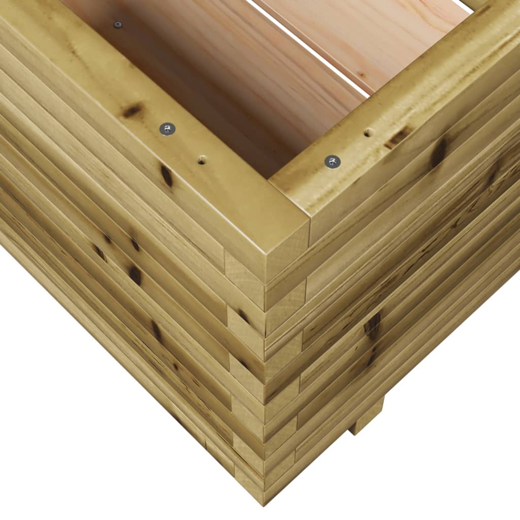 Fioriera da Giardino 60x60x49,5 cm in Legno di Pino Impregnato