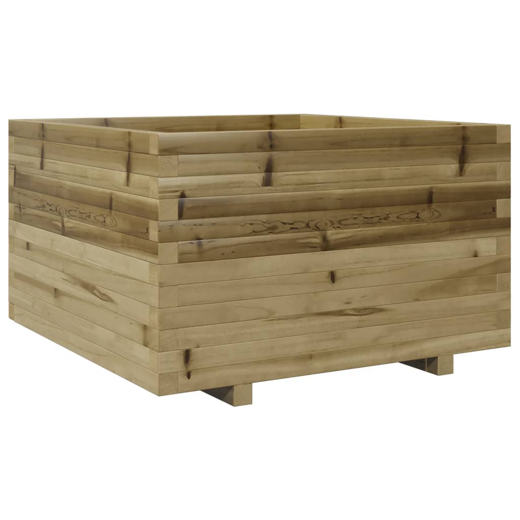 Fioriera da Giardino 80x80x49,5 cm in Legno di Pino Impregnato