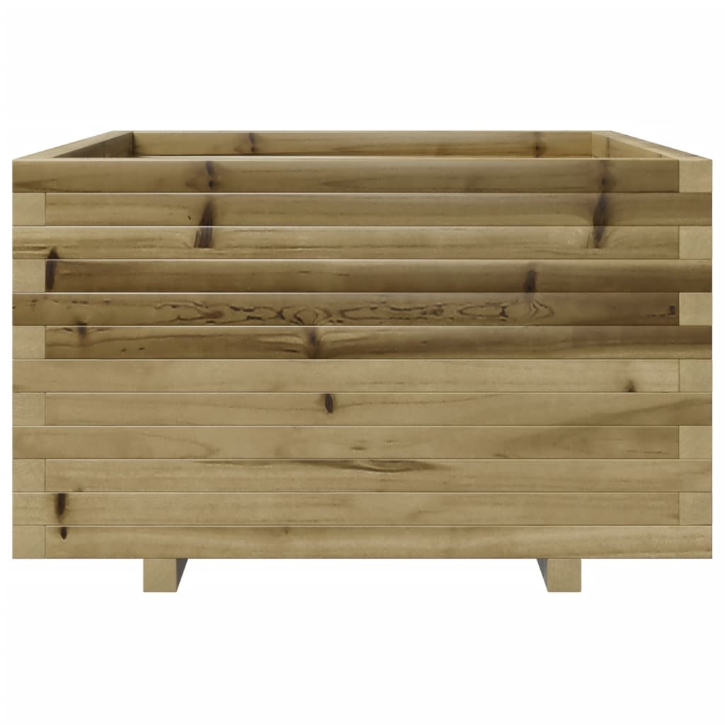 Fioriera da Giardino 80x80x49,5 cm in Legno di Pino Impregnato