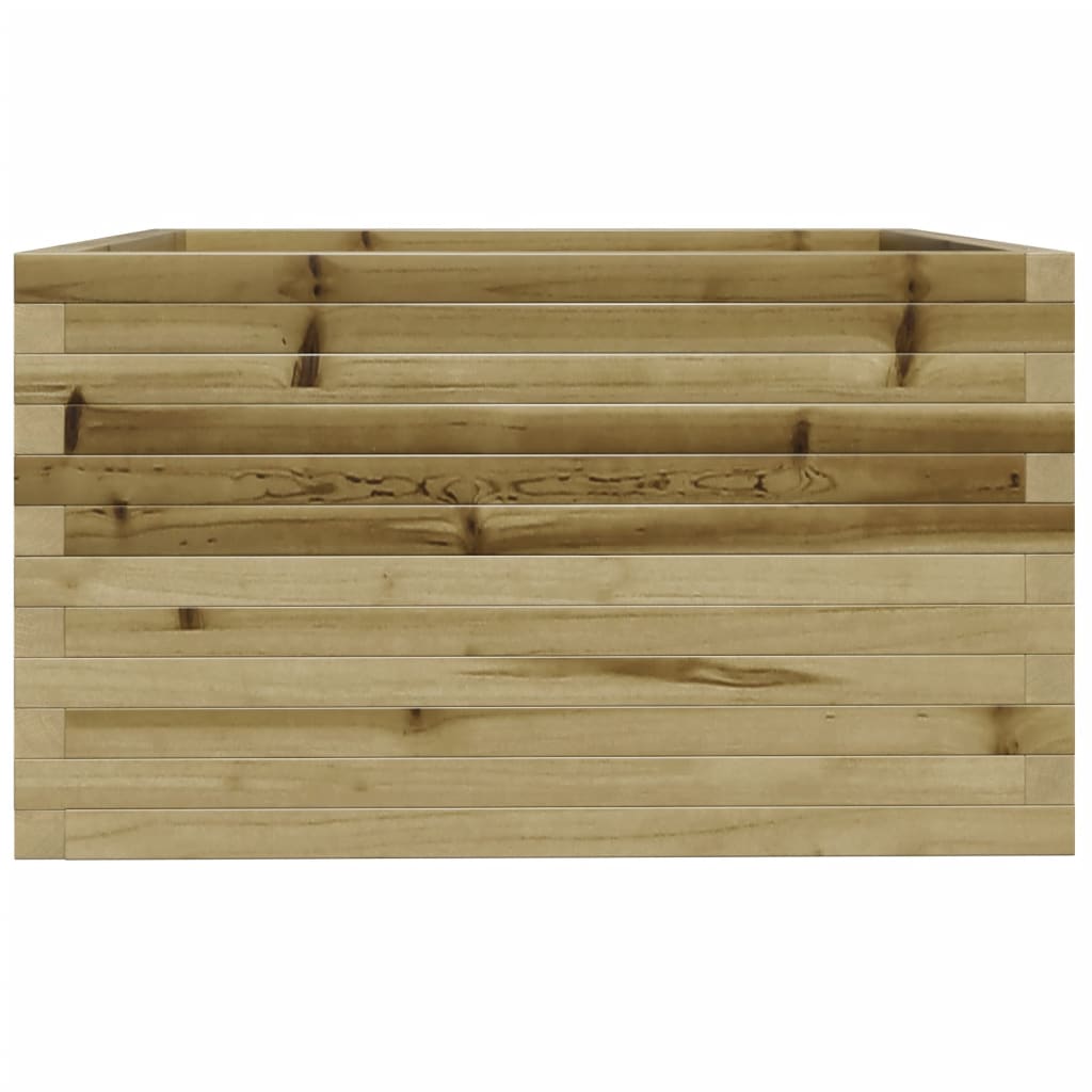 Fioriera da Giardino 80x80x49,5 cm in Legno di Pino Impregnato