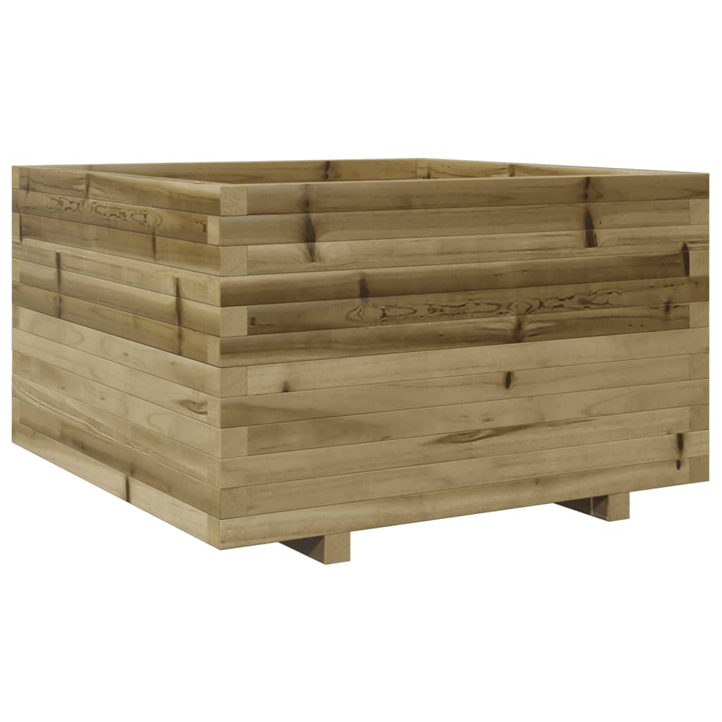 Fioriera da Giardino 80x80x49,5 cm in Legno di Pino Impregnato