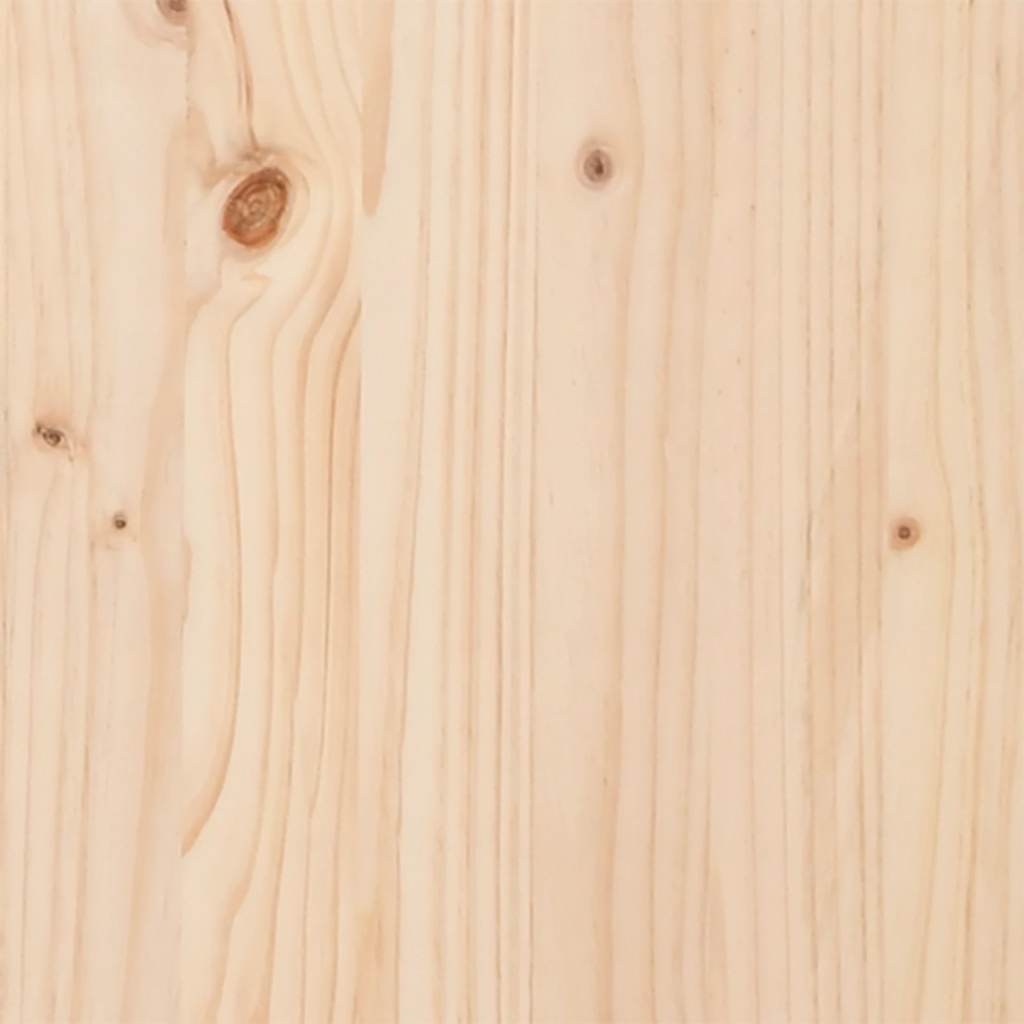 Fioriera da Giardino 90x90x49,5 cm in Legno Massello di Pino