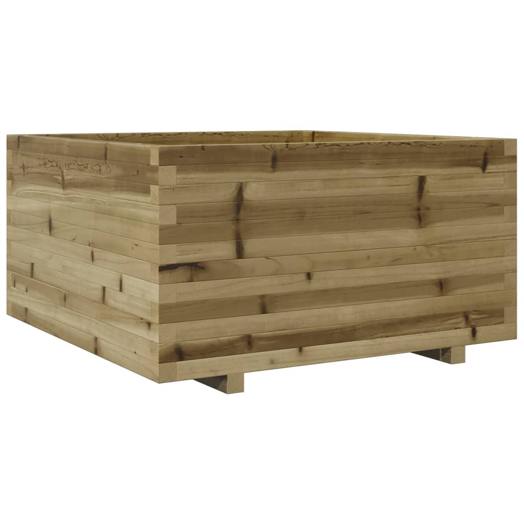 Fioriera da Giardino 90x90x49,5 cm in Legno di Pino Impregnato