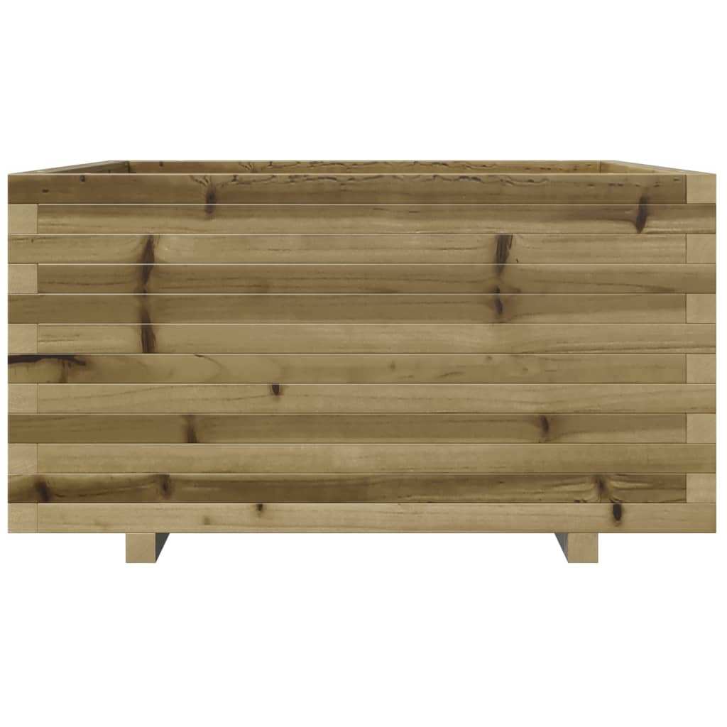 Fioriera da Giardino 90x90x49,5 cm in Legno di Pino Impregnato