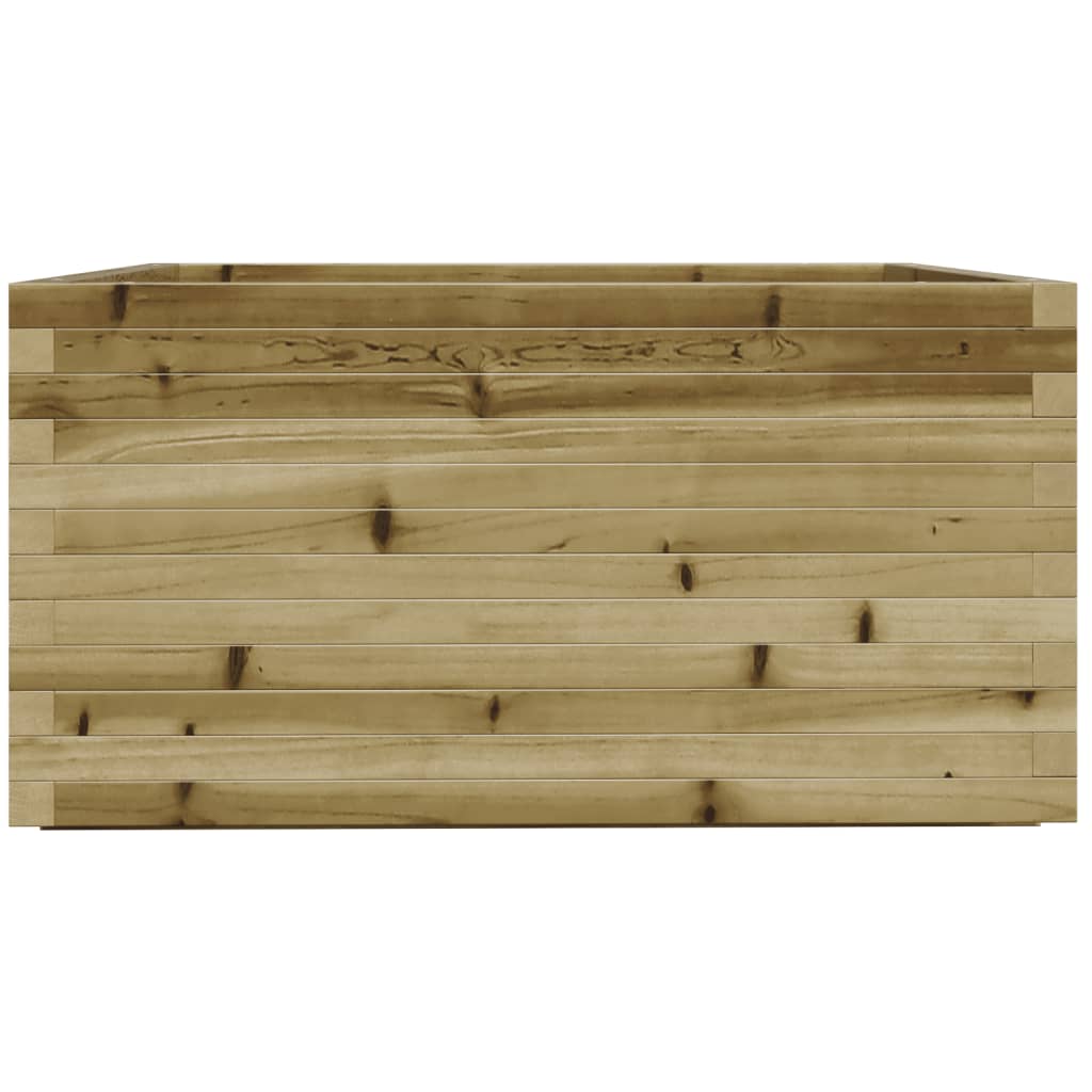 Fioriera da Giardino 90x90x49,5 cm in Legno di Pino Impregnato