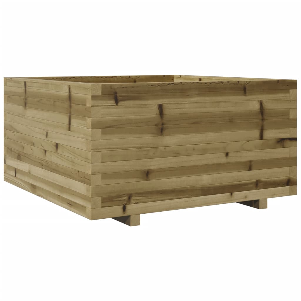 Fioriera da Giardino 90x90x49,5 cm in Legno di Pino Impregnato