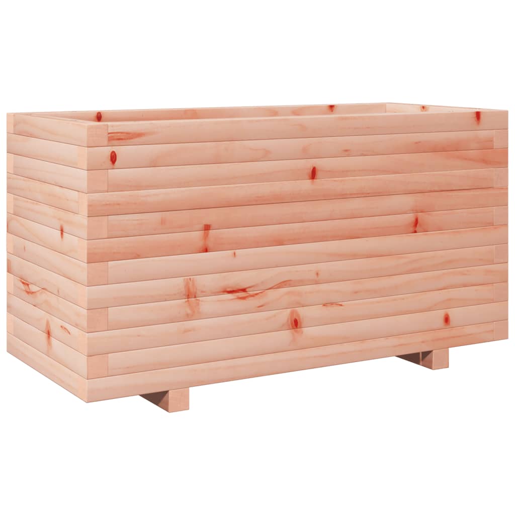 Fioriera da Giardino 90x40x49,5 cm in Legno Massello di Douglas