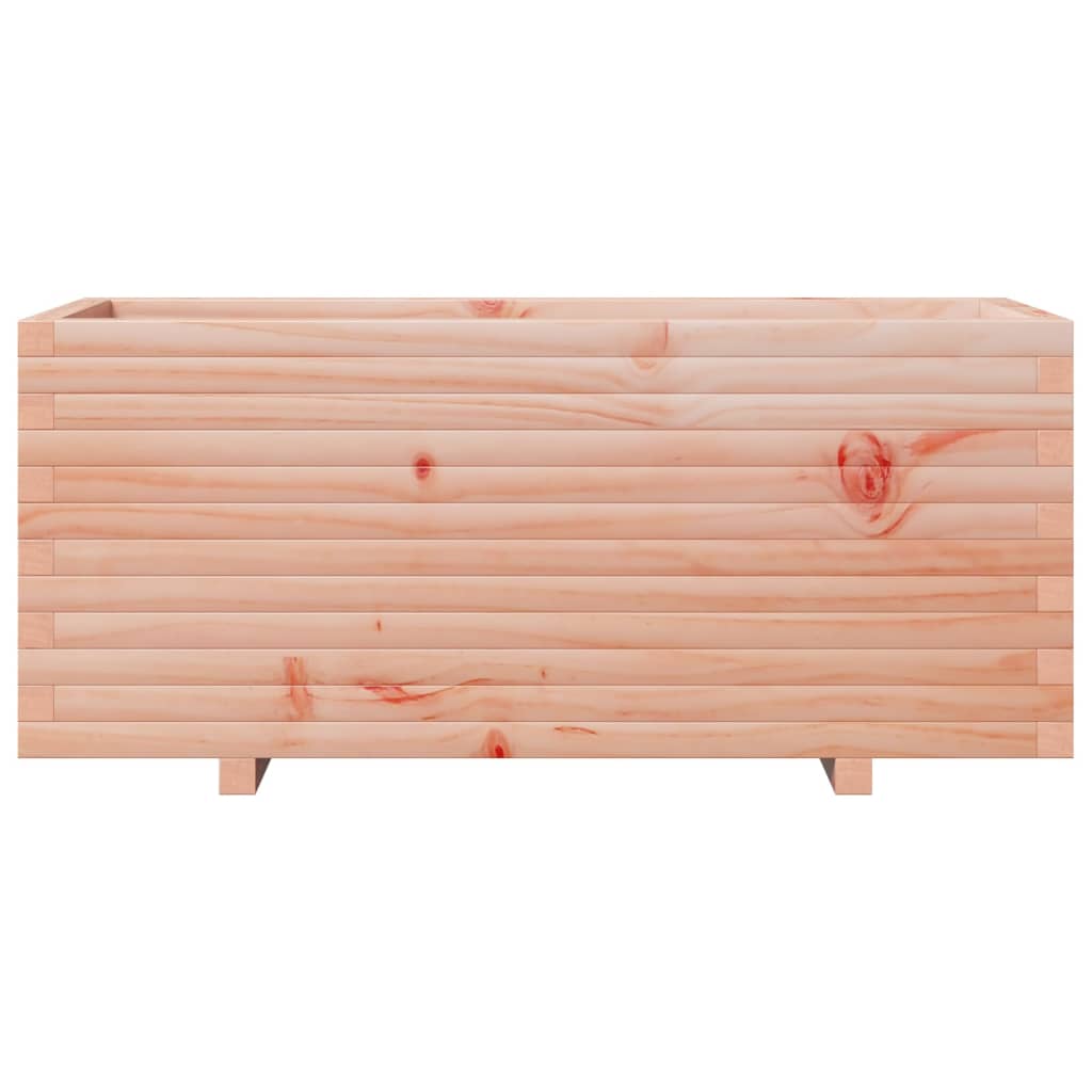 Fioriera da Giardino 110x40x49,5cm in Legno Massello di Douglas