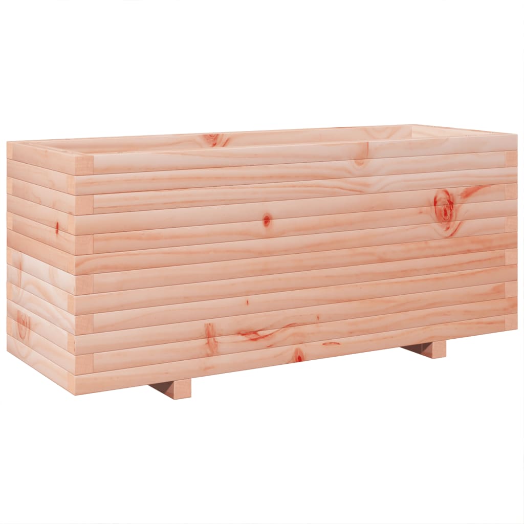 Fioriera da Giardino 110x40x49,5cm in Legno Massello di Douglas