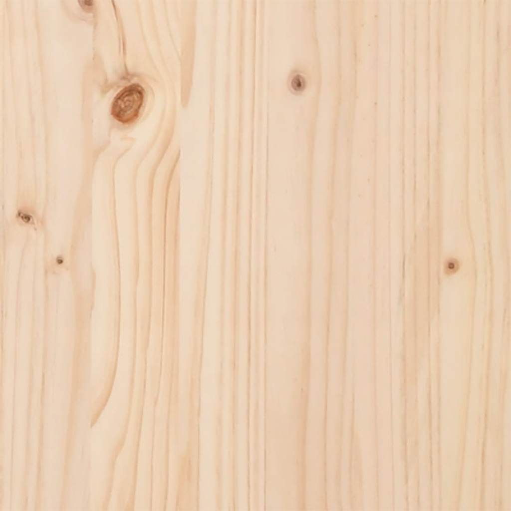 Fioriera da Giardino 90x60x49,5 cm in Legno Massello di Pino