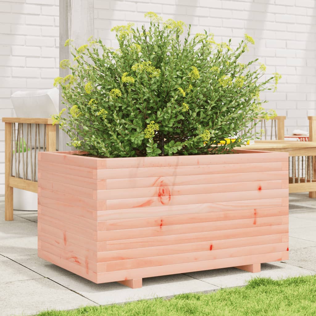 Fioriera da Giardino 90x60x49,5 cm in Legno Massello di Douglas