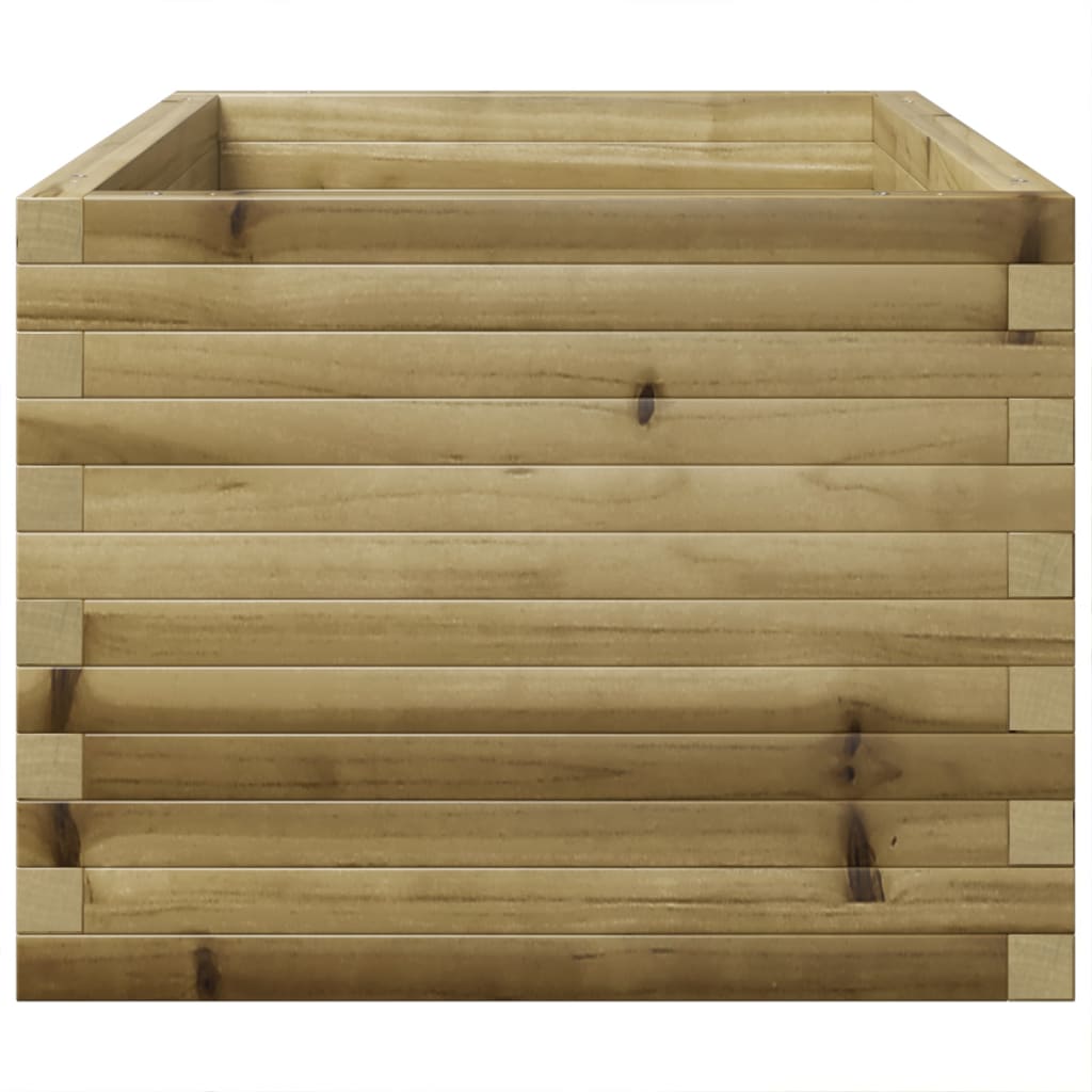 Fioriera da Giardino 90x60x49,5 cm in Legno di Pino Impregnato