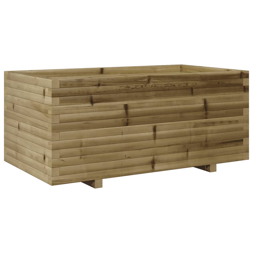 Fioriera da Giardino 110x60x49,5 cm in Legno di Pino Impregnato