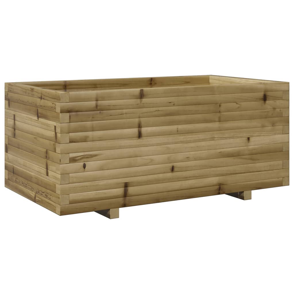 Fioriera da Giardino 110x60x49,5 cm in Legno di Pino Impregnato
