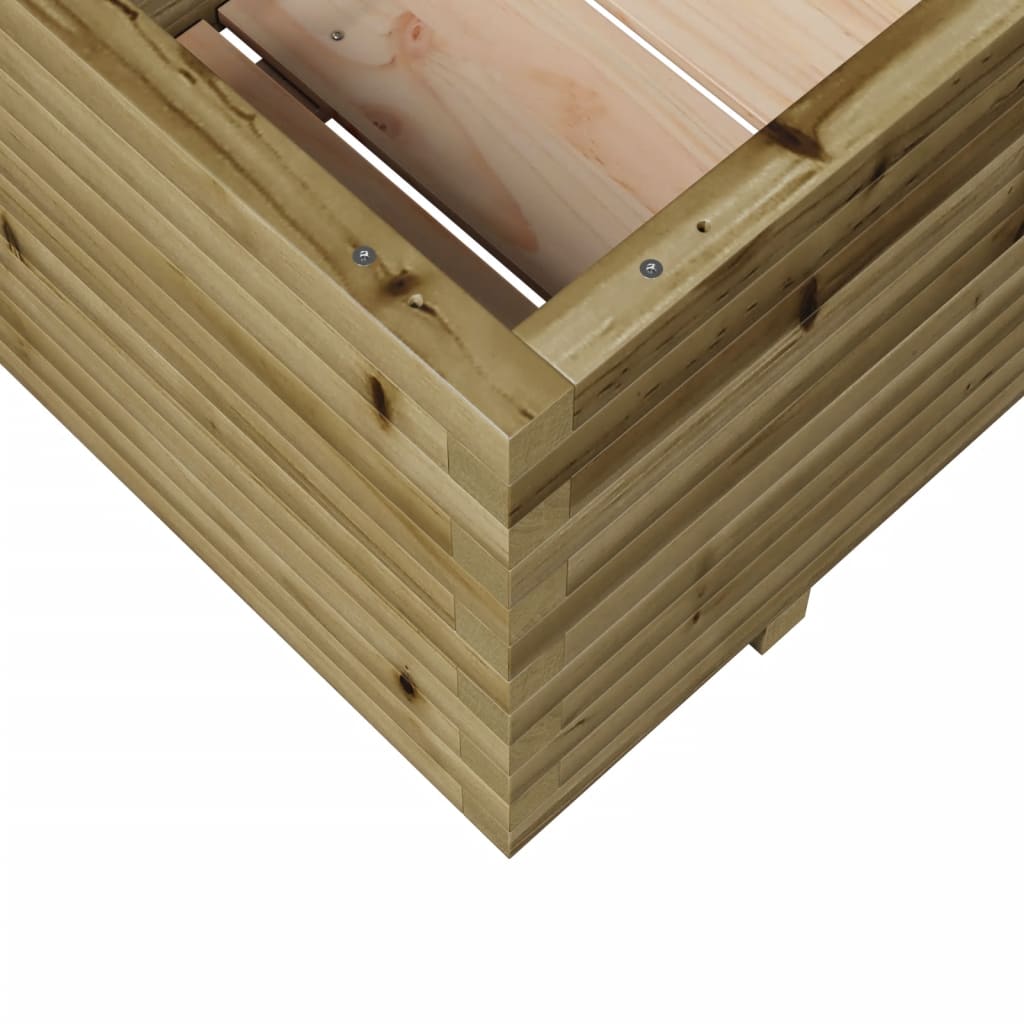 Fioriera da Giardino 110x60x49,5 cm in Legno di Pino Impregnato
